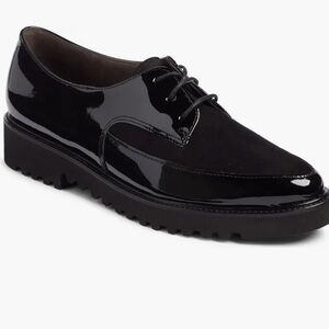 Paul Green Black Patent Leather Loafers